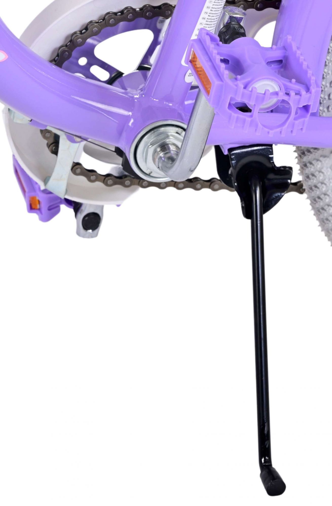 Kinderfahrrad Lovely für Mädchen 20 Zoll Kinderrad in Lila