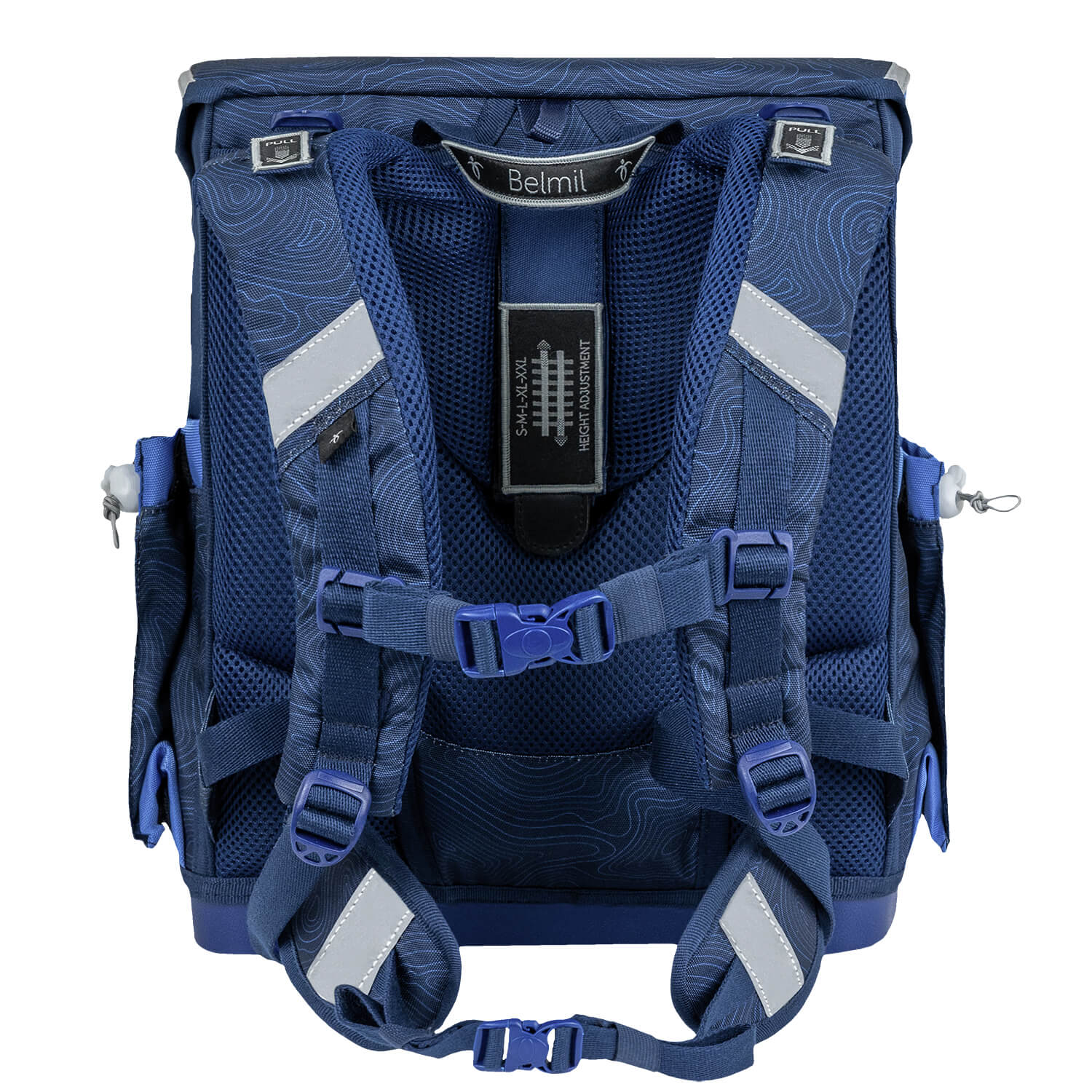 Rucksack Compact Plus Premium Schulranzen Set 5-t. Topographic Tasche