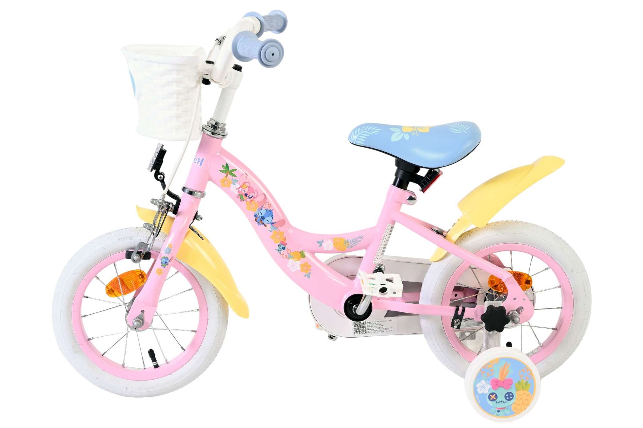 Volare Kinderfahrrad Koala für Mädchen 12 Zoll Kinderrad in Rosa Volare Kinderfahrrad Koala für Mädchen 12 Zoll Kinderrad in Rosa