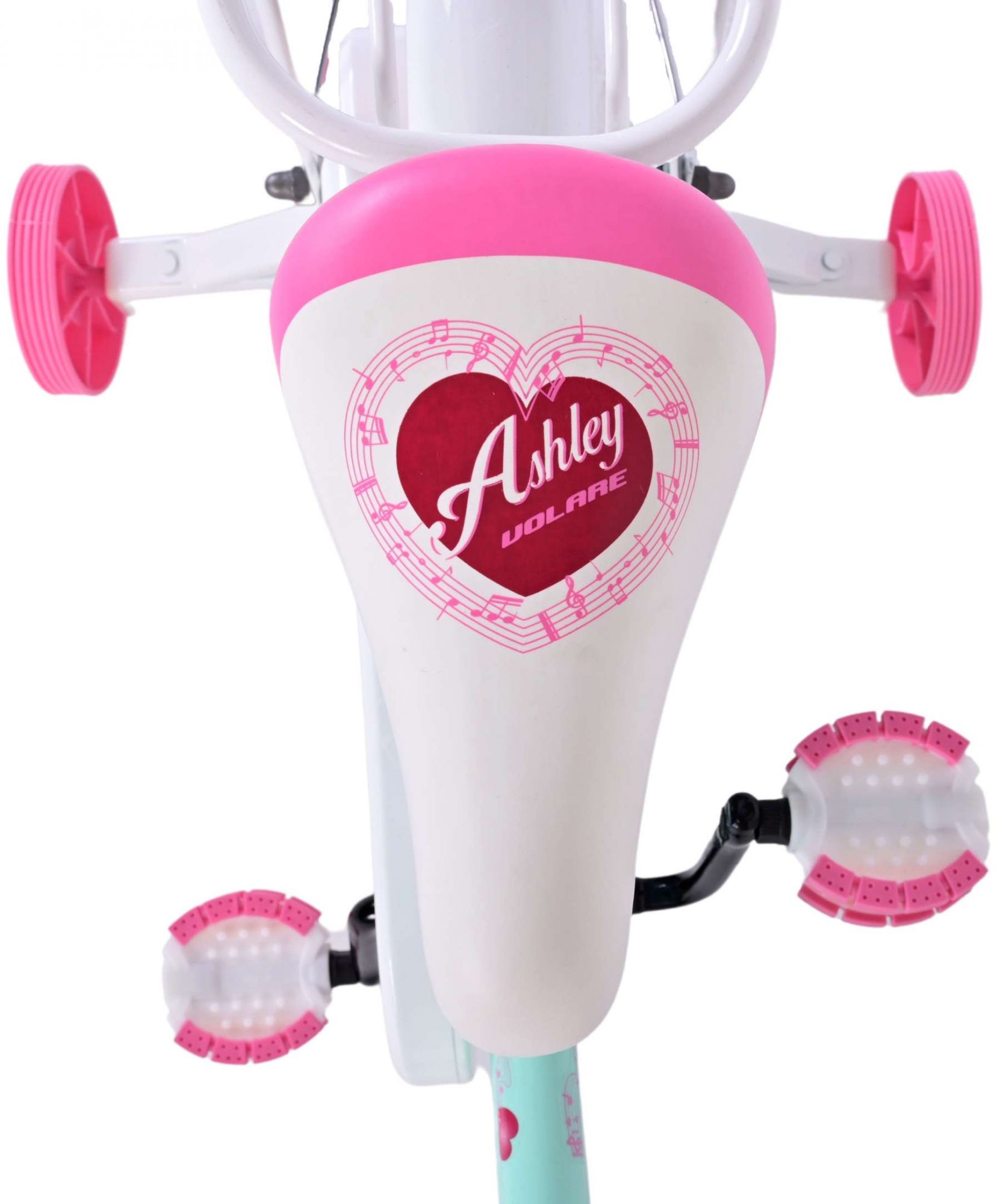 Kinderfahrrad Ashley für Mädchen 16 Zoll Kinderrad in Grün