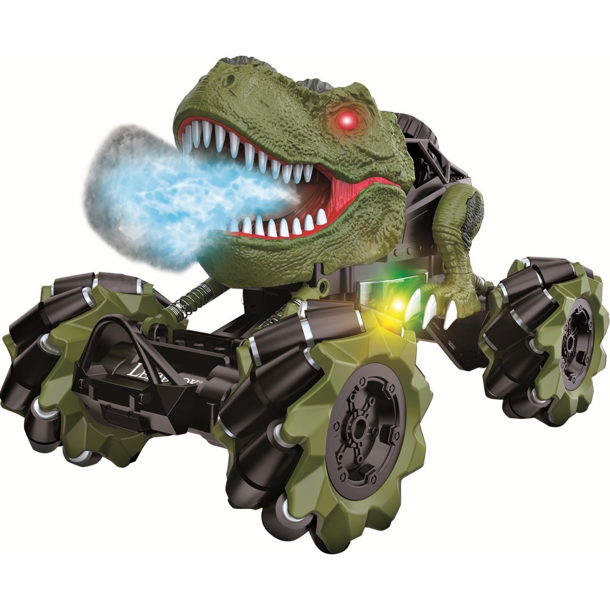 Tirex Dino-Auto mit Licht Rauch Sound Dinosaurier XXL Monster Truck