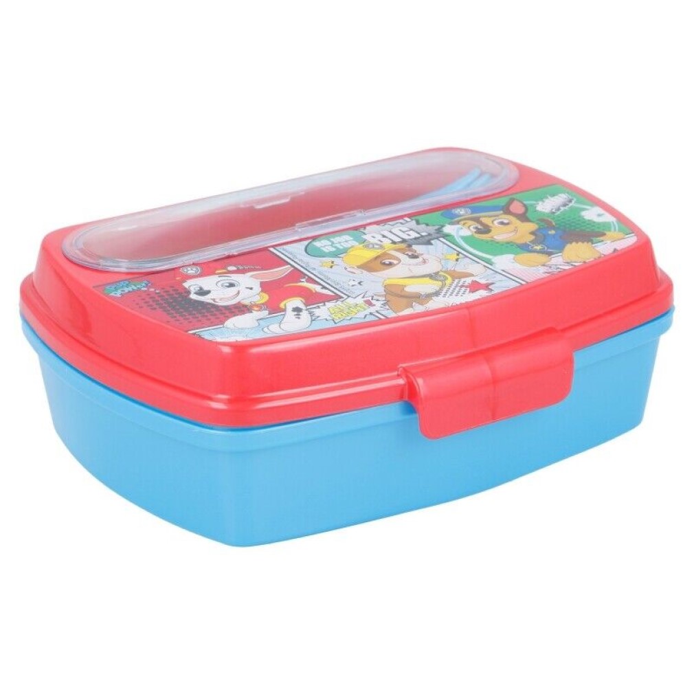 Paw Patrol - Brotdose + Besteck Paw Patrol - Brotdose + Besteck