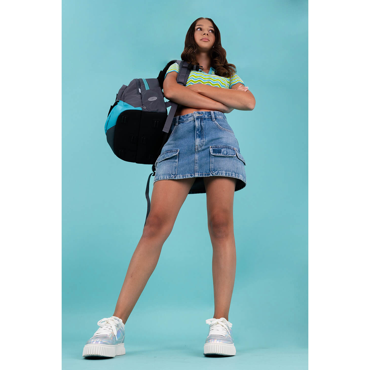 Rucksack Prime Schulrucksack "Grey Lagoon" Rucksack Prime Schulrucksack "Grey Lagoon"