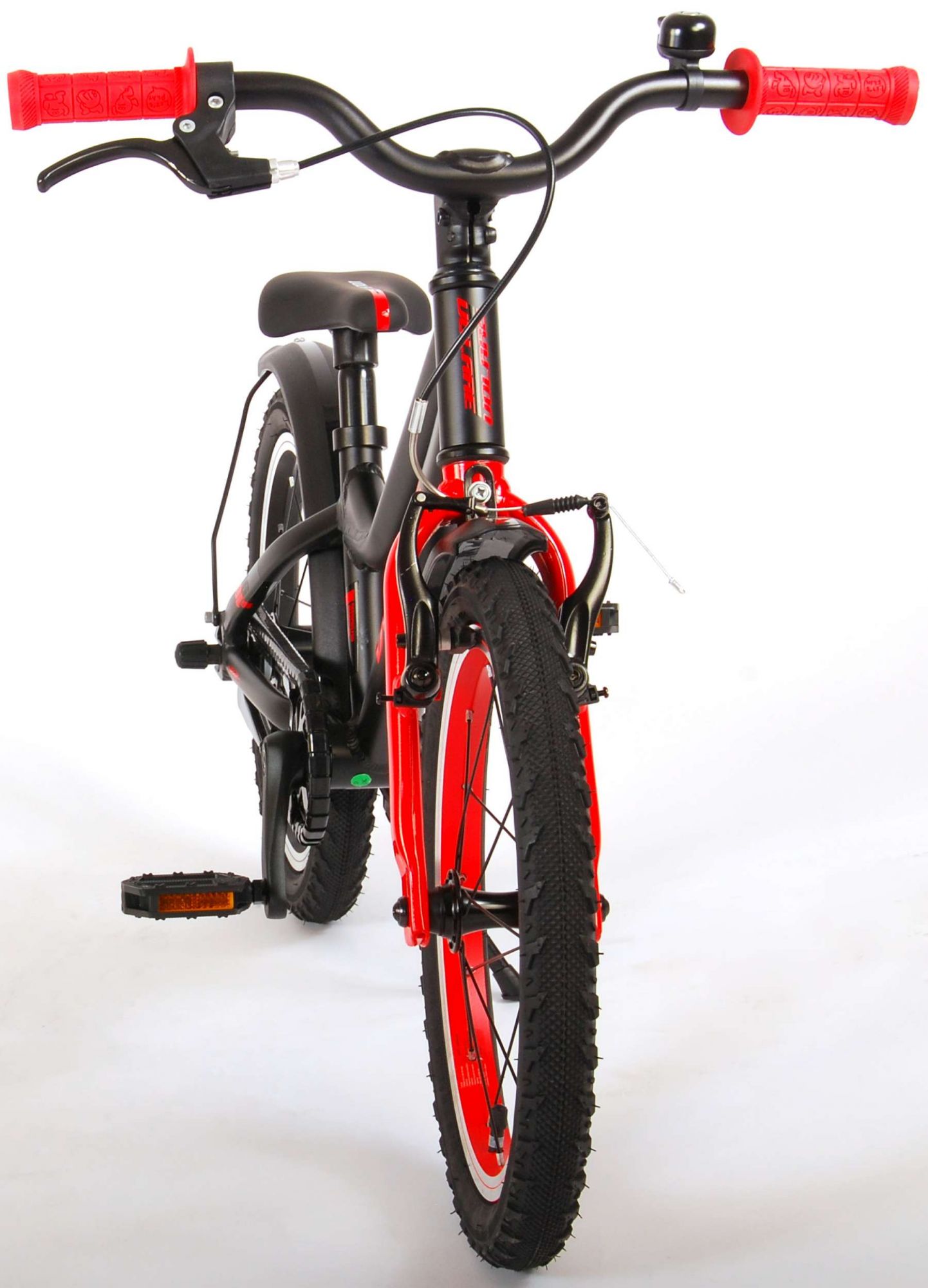 Kinderfahrrad Blaster Fahrrad für Jungen 16 Zoll Kinderrad Schwarz/Rot