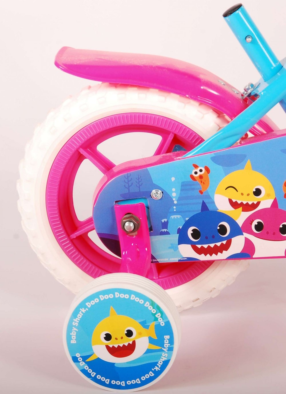 Kinderfahrrad Ocean Unisex 10 Zoll Kinderrad in Rosa Blau Fahrrad