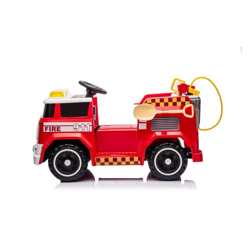 ES-Toys Kinderfahrzeug – Elektro Auto „Feuerwehr“ – 12V7AH Akku,4 Motoren- 2,4Ghz Fernsteuerung, MP3+Sirene -911P ES-Toys Kinderfahrzeug – Elektro Auto „Feuerwehr“ – 12V7AH Akku,4 Motoren- 2,4Ghz Fernsteuerung, MP3+Sirene -911P