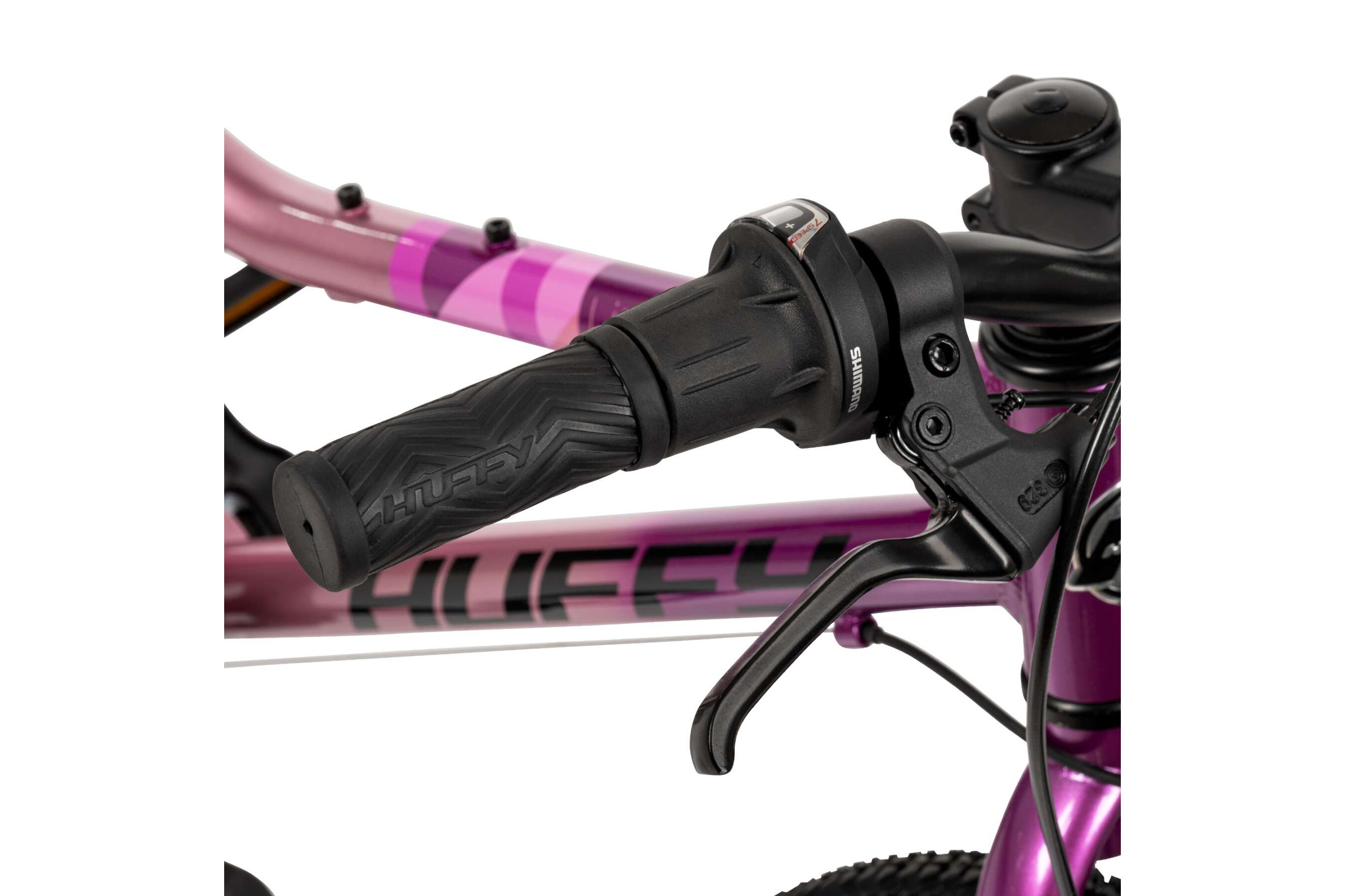 Volare Kinderfahrrad Literide für Mädchen 20 Zoll Kinderrad in Lila-Rosa, 7 Gänge