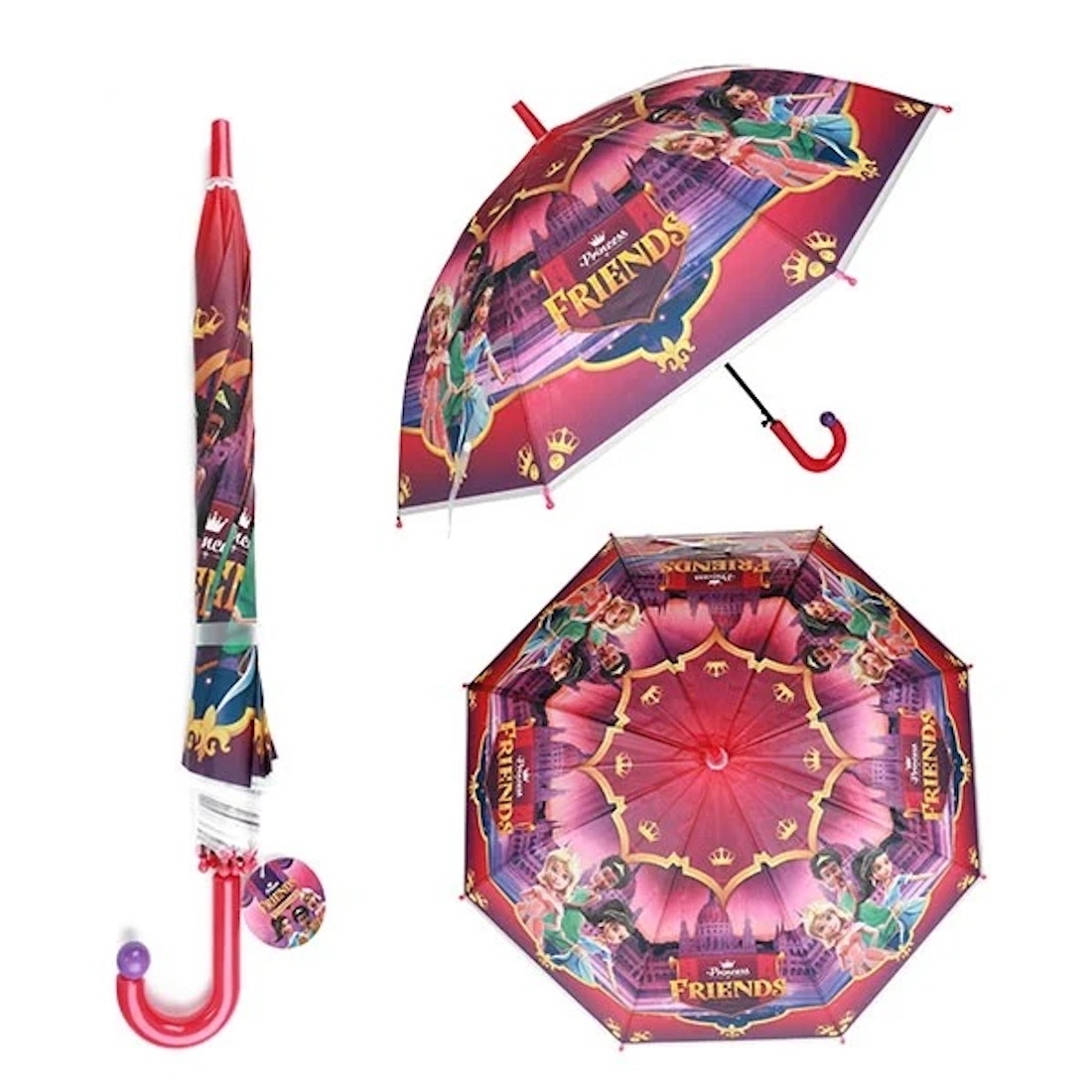Prinzessin Regenschirm 80cm