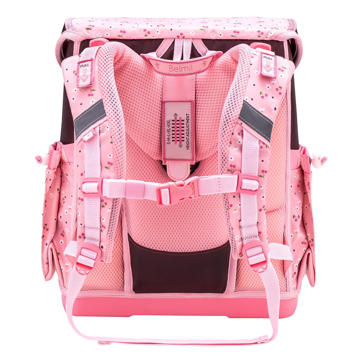 Rucksack Compact Plus Premium Schulranzen Set 4-teilig Cherry Blossom