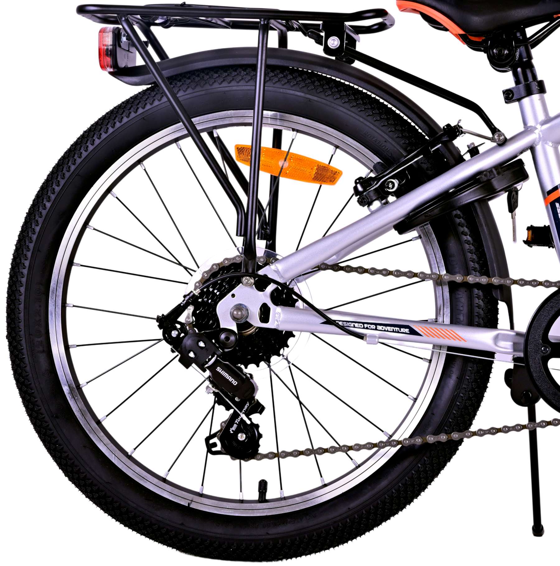 Kinderfahrrad Cross für Jungen 20 Zoll Kinderrad in Silber, 6 Gänge Kinderfahrrad Cross für Jungen 20 Zoll Kinderrad in Silber, 6 Gänge
