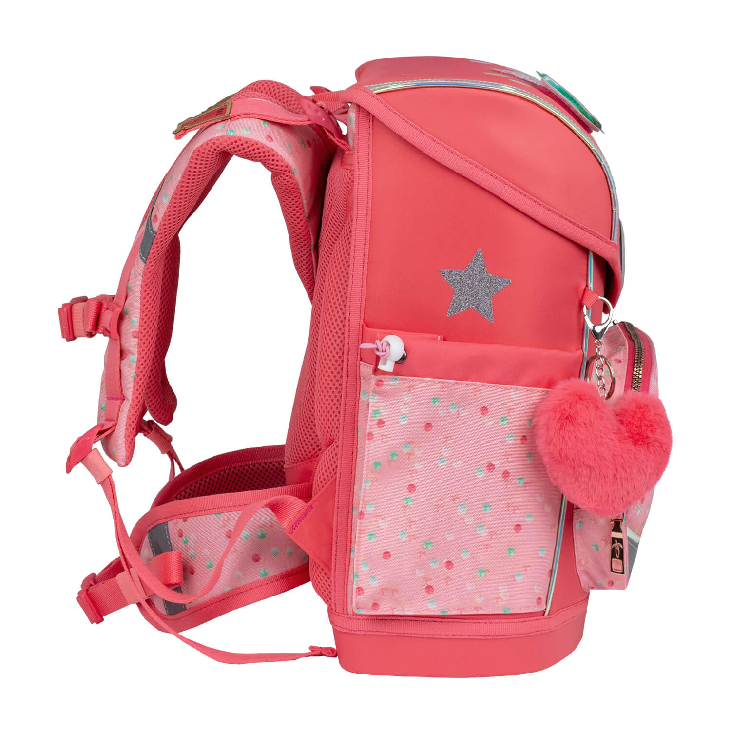 Rucksack Compact Plus Premium Schulranzen Set 5-t. Rose Quartz Tasche