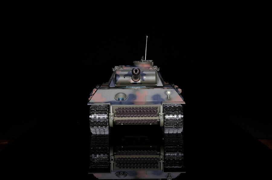 RC Panzer "German Panther" 1:16 Rauch & Sound Stahlgetriebe