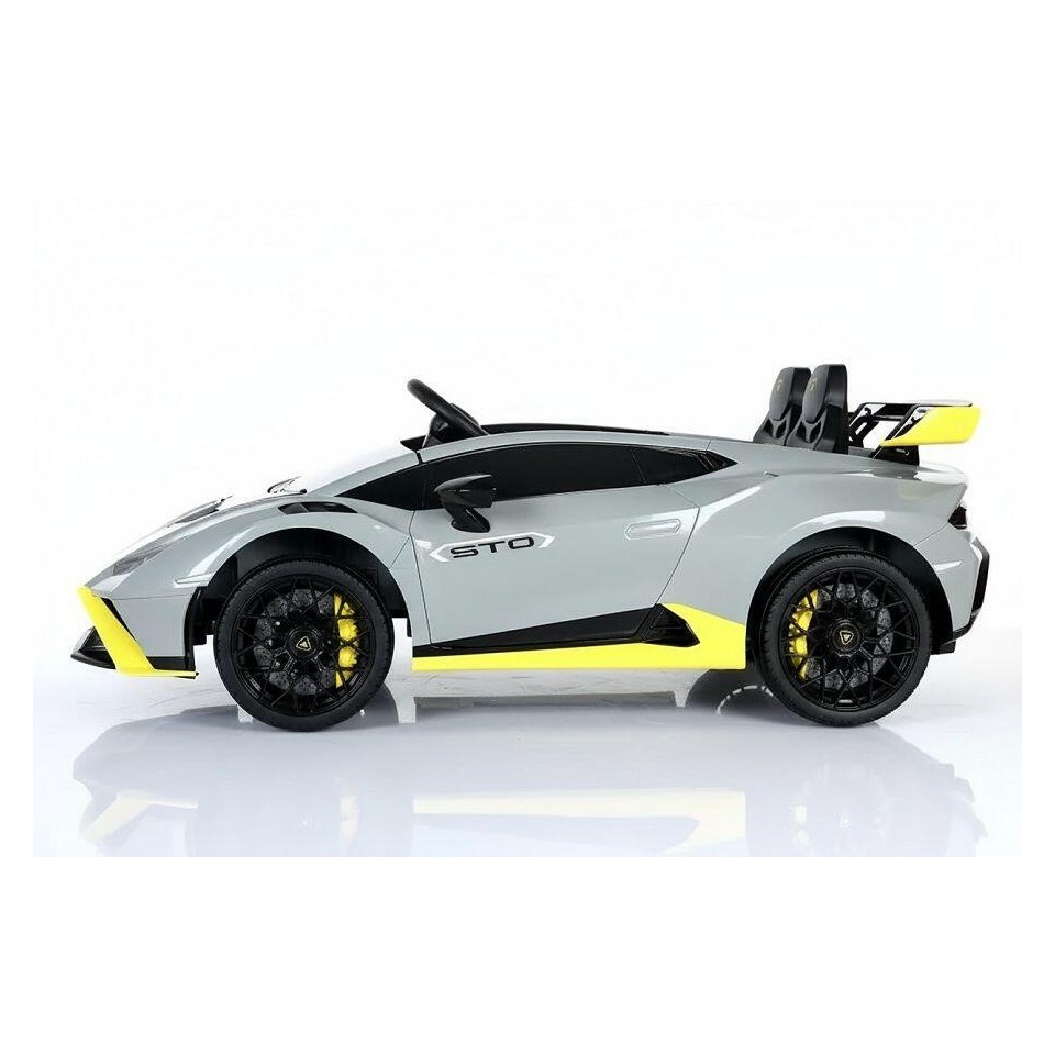 ES-Toys Elektro Kinderauto „Lamborghini Huracan STO Drift“ – lizenziert – 24V Akku, 2 Motoren- 2,4Ghz Fernsteuerung, MP3, Ledersitz+EVA – Weiss ES-Toys Elektro Kinderauto „Lamborghini Huracan STO Drift“ – lizenziert – 24V Akku, 2 Motoren- 2,4Ghz Fernsteuerung, MP3, Ledersitz+EVA – Weiss