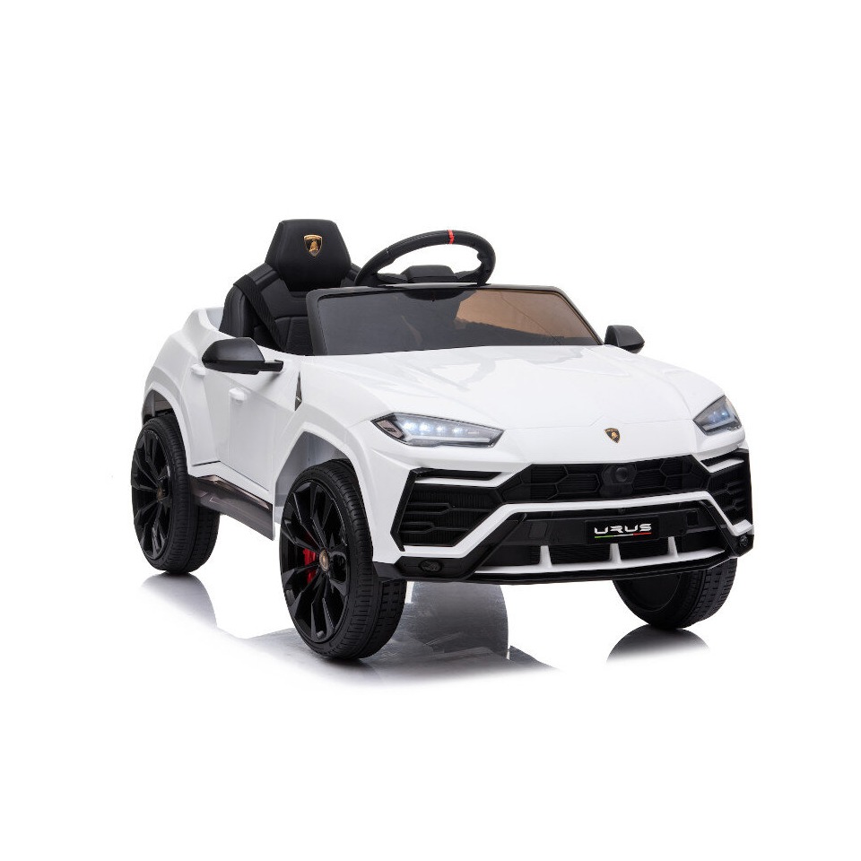 ES-Toys Elektro Kinderauto „Lamborghini Urus“ – lizenziert – 12V Akku, 2 Motoren- 2,4Ghz Fernsteuerung, MP3, Ledersitz+EVA – Weiss ES-Toys Elektro Kinderauto „Lamborghini Urus“ – lizenziert – 12V Akku, 2 Motoren- 2,4Ghz Fernsteuerung, MP3, Ledersitz+EVA – Weiss