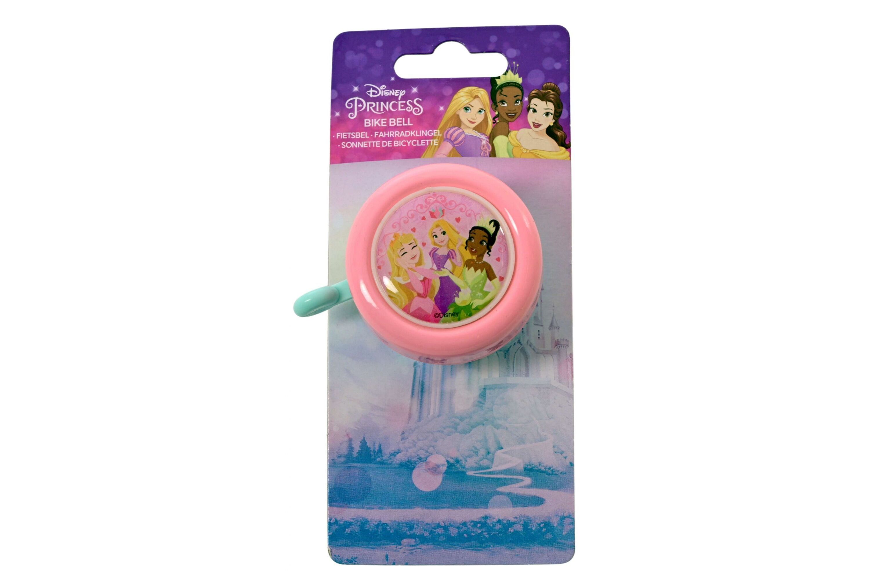 Disney Princess Fahrradklingel – Mädchen – Rosa Blau