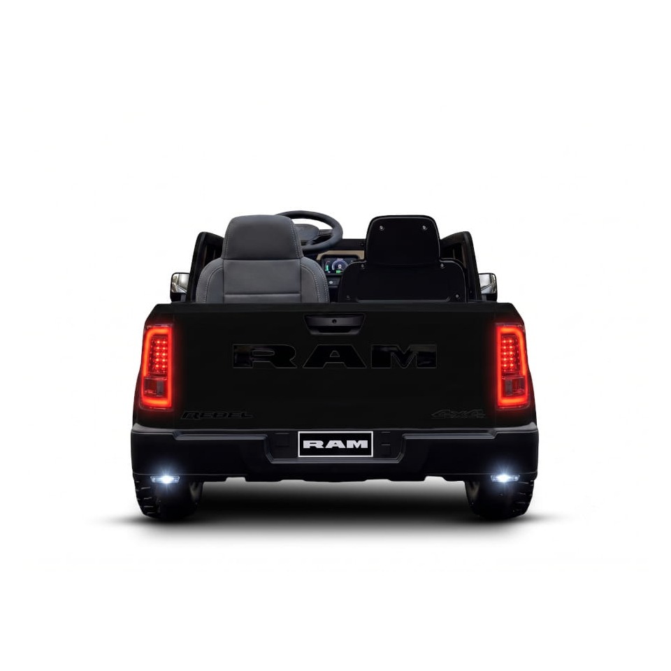 ES-Toys Elektro Kinderauto Dodge RAM 2500 „Rebel“ 24V Mit Ledersitz, 2 Sitzer und EVA Reifen ES-Toys Elektro Kinderauto Dodge RAM 2500 „Rebel“ 24V Mit Ledersitz, 2 Sitzer und EVA Reifen