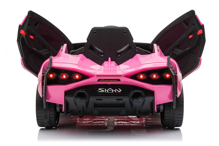 ES-Toys Elektro Kinderauto „Lamborghini Sian“ – lizenziert – 12V Akku, 2 Motoren- 2,4Ghz Fernsteuerung, MP3, Ledersitz+EVA – Weiss ES-Toys Elektro Kinderauto „Lamborghini Sian“ – lizenziert – 12V Akku, 2 Motoren- 2,4Ghz Fernsteuerung, MP3, Ledersitz+EVA – Weiss