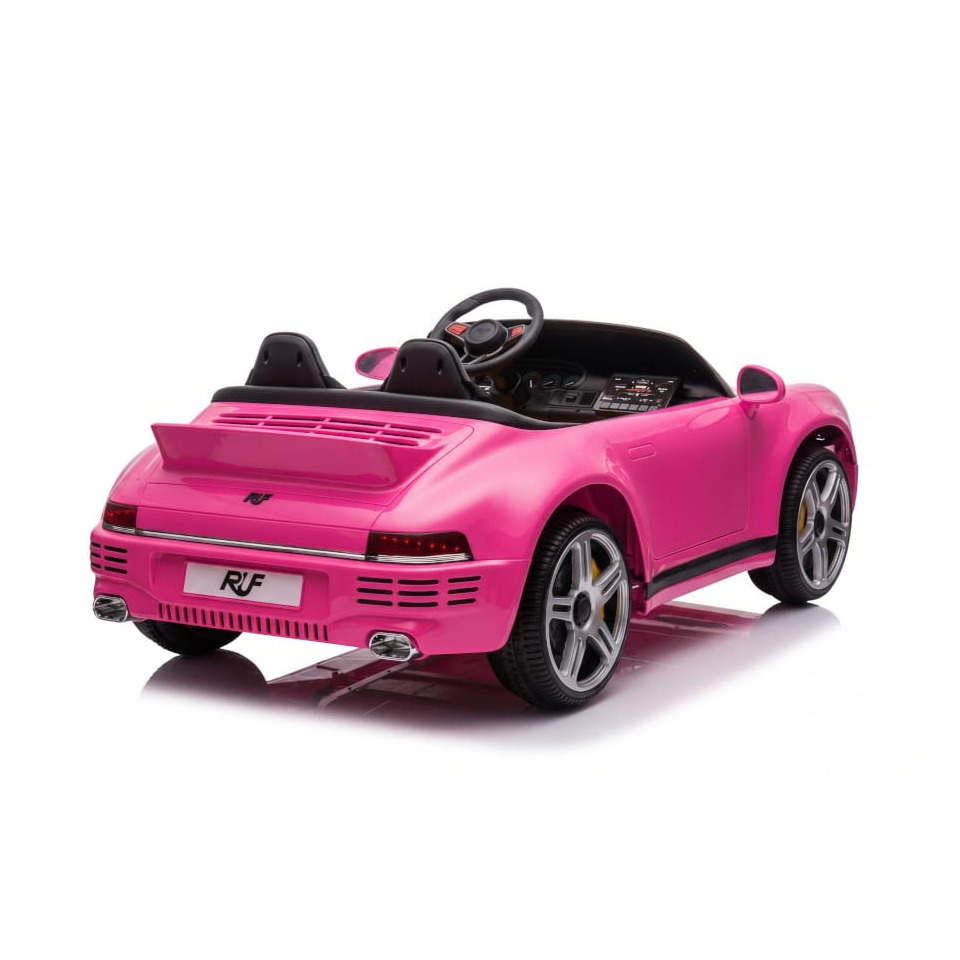 ES-Toys Elektro Kinderauto „Porsche Ruf“ – lizenziert – 24V8A – Brushless – 2 Sitzer- 2,4Ghz + MP3 + Leder + EVA – Pink ES-Toys Elektro Kinderauto „Porsche Ruf“ – lizenziert – 24V8A – Brushless – 2 Sitzer- 2,4Ghz + MP3 + Leder + EVA – Pink