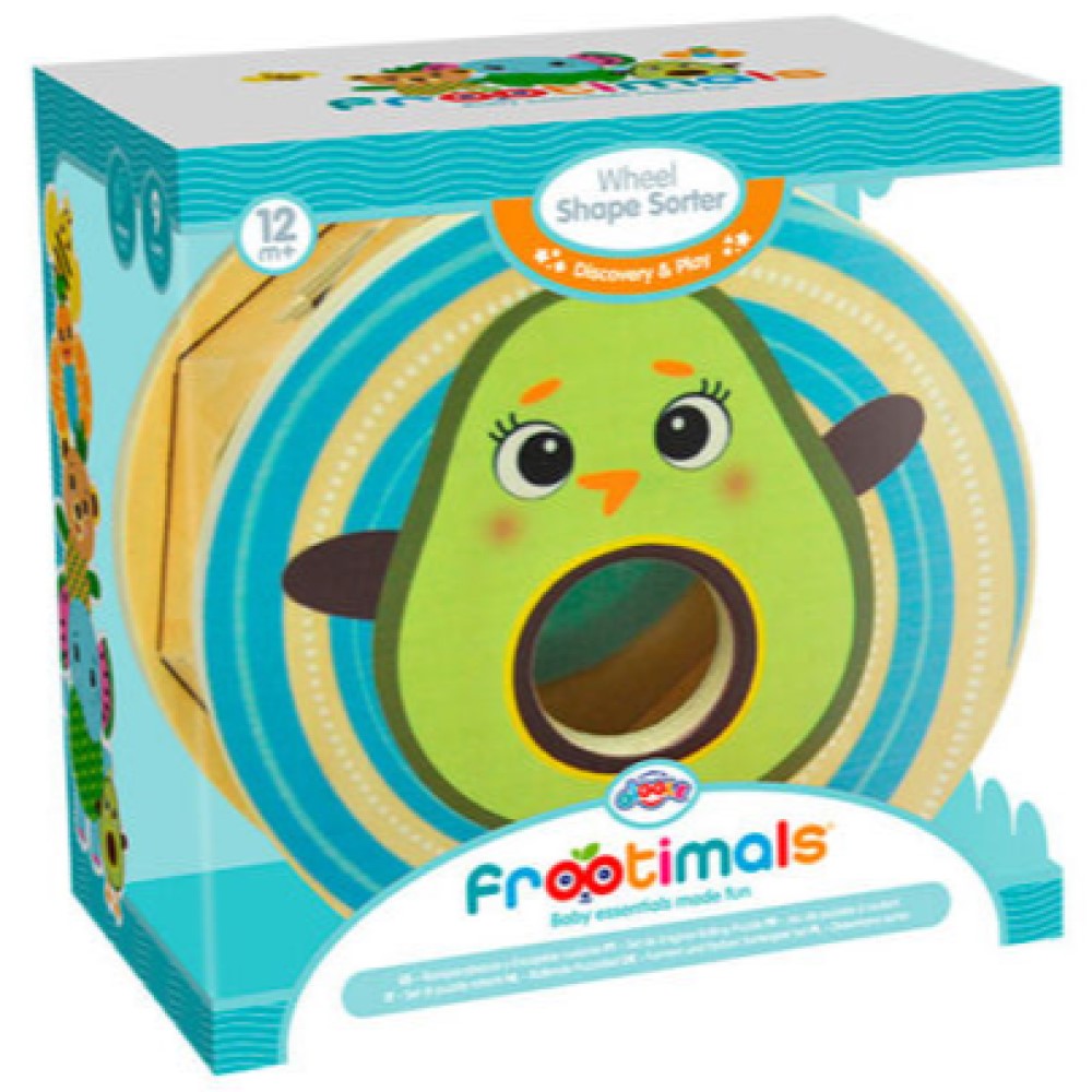 Baby Steckspielzeug aus Holz Avocado Baby Steckspielzeug aus Holz Avocado