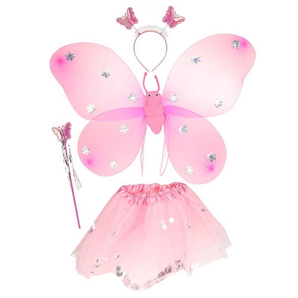 Kinder-Kostüm Schmetterlings-Fee