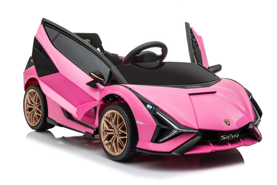 ES-Toys Elektro Kinderauto „Lamborghini Sian“ – lizenziert – 12V Akku, 2 Motoren- 2,4Ghz Fernsteuerung, MP3, Ledersitz+EVA – Weiss ES-Toys Elektro Kinderauto „Lamborghini Sian“ – lizenziert – 12V Akku, 2 Motoren- 2,4Ghz Fernsteuerung, MP3, Ledersitz+EVA – Weiss