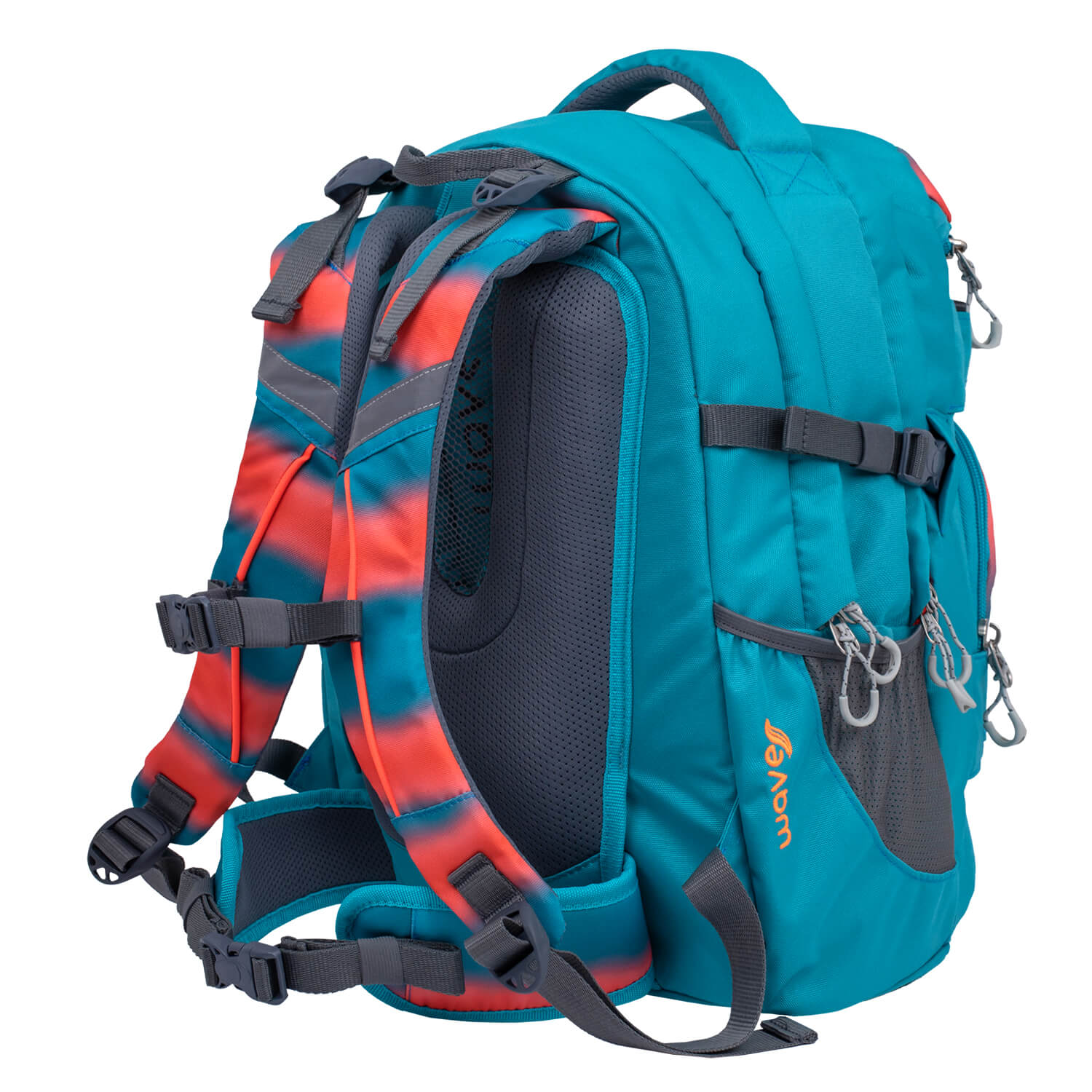 Rucksack Infinity Schulrucksack "Ombre Neon Orange and Bluebird" Rucksack Infinity Schulrucksack "Ombre Neon Orange and Bluebird"