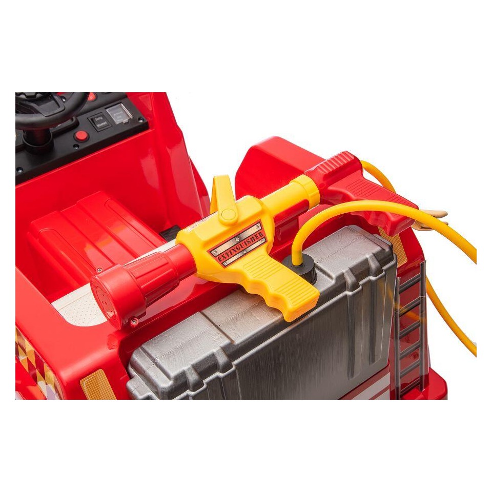 ES-Toys Kinderfahrzeug – Elektro Auto „Feuerwehr“ – 12V7AH Akku,4 Motoren- 2,4Ghz Fernsteuerung, MP3+Sirene -911P ES-Toys Kinderfahrzeug – Elektro Auto „Feuerwehr“ – 12V7AH Akku,4 Motoren- 2,4Ghz Fernsteuerung, MP3+Sirene -911P