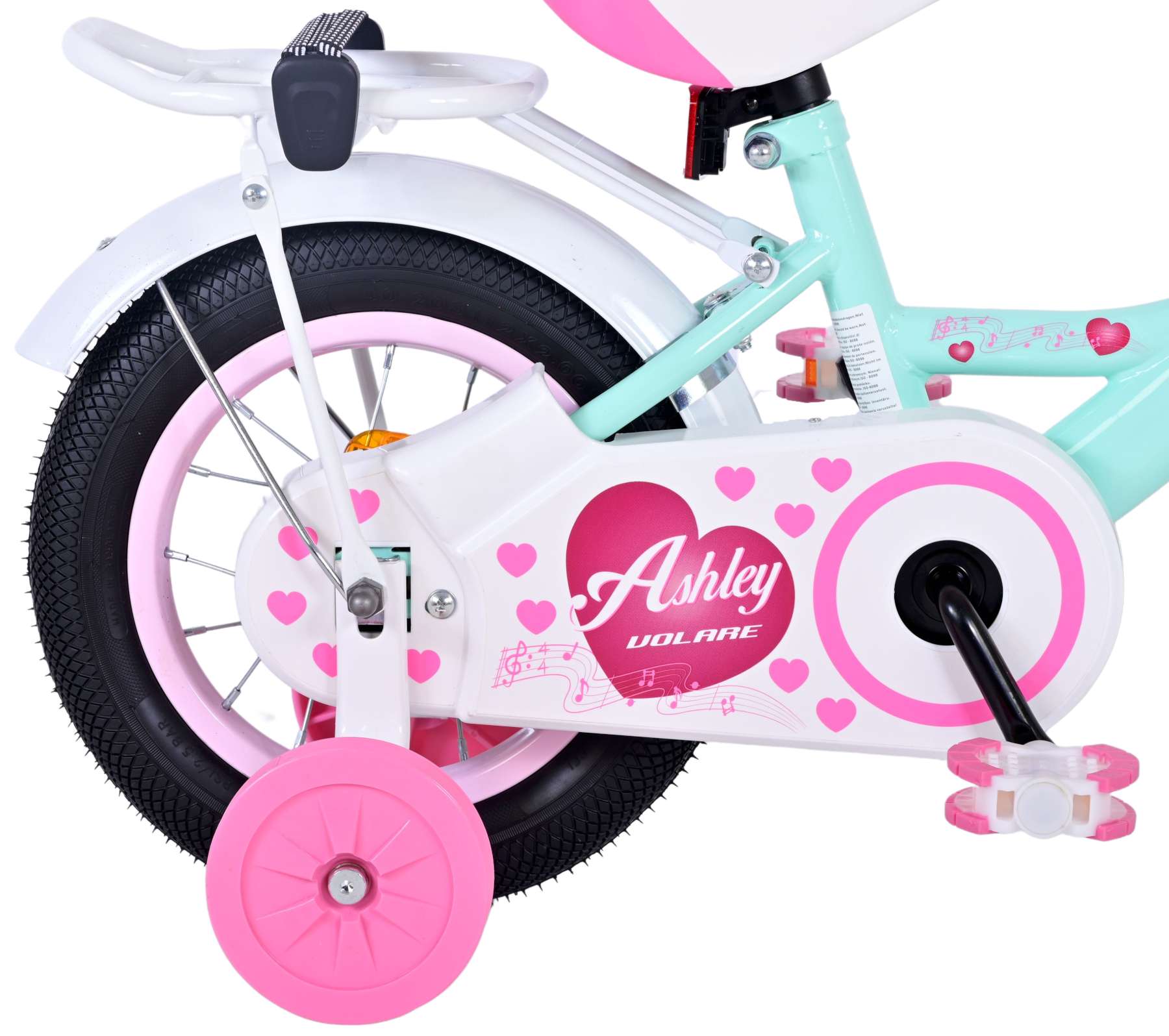 Kinderfahrrad Ashley für Mädchen 12 Zoll Kinderrad in Grün Kinderfahrrad Ashley für Mädchen 12 Zoll Kinderrad in Grün