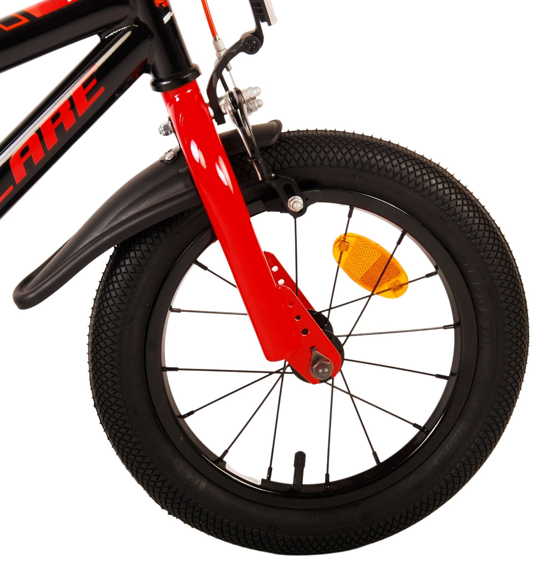 Kinderfahrrad Super GT Kinderfahrrad für Jungen 14 Zoll Kinderrad Rot