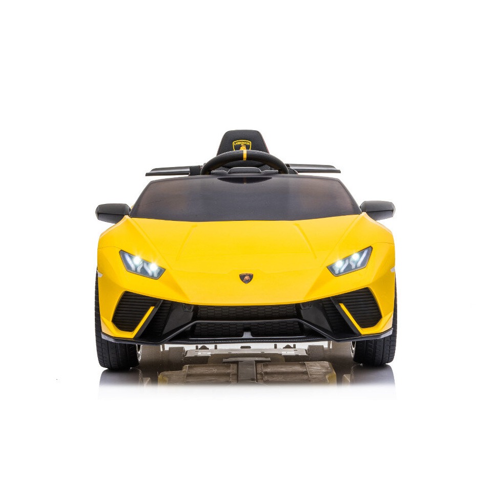 ES-Toys Elektro Kinderauto „Lamborghini Huracan“ – lizenziert – 12V Akku, 2 Motoren- 2,4Ghz Fernsteuerung, MP3, Ledersitz+EVA – Gelb ES-Toys Elektro Kinderauto „Lamborghini Huracan“ – lizenziert – 12V Akku, 2 Motoren- 2,4Ghz Fernsteuerung, MP3, Ledersitz+EVA – Gelb