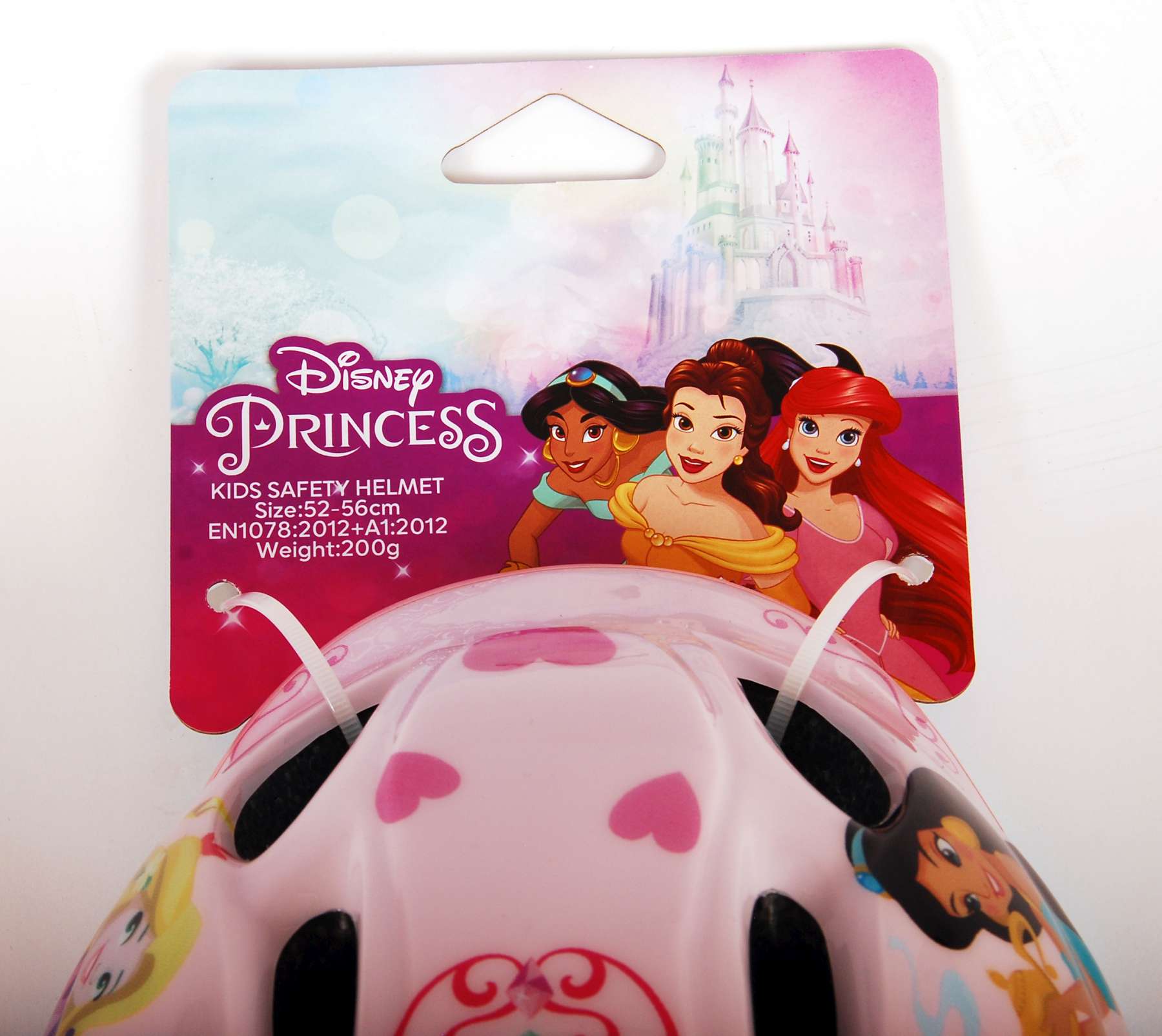 Fahrradhelm Disney Prinzessin in Rosa 52-56 cm Kinderhelm Fahrradhelm Disney Prinzessin in Rosa 52-56 cm Kinderhelm