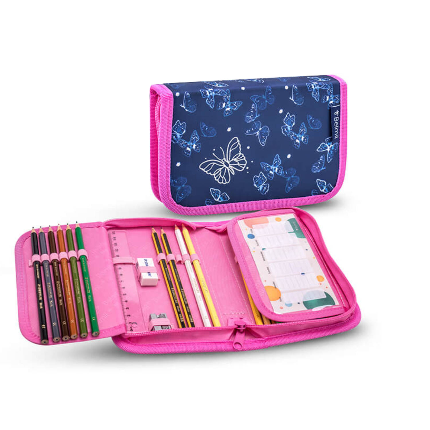 Rucksack Compact Plus Premium Schulranzen Set 4-teilig Sapphire Tasche Rucksack Compact Plus Premium Schulranzen Set 4-teilig Sapphire Tasche