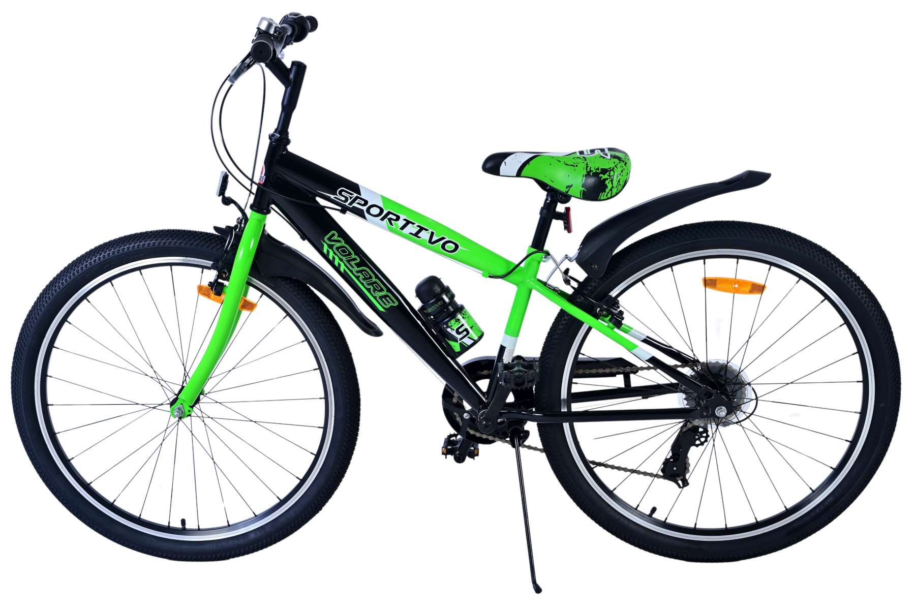 Kinderfahrrad Sportivo Fahrrad für Jungen 26 Zoll Kinderrad in Grün