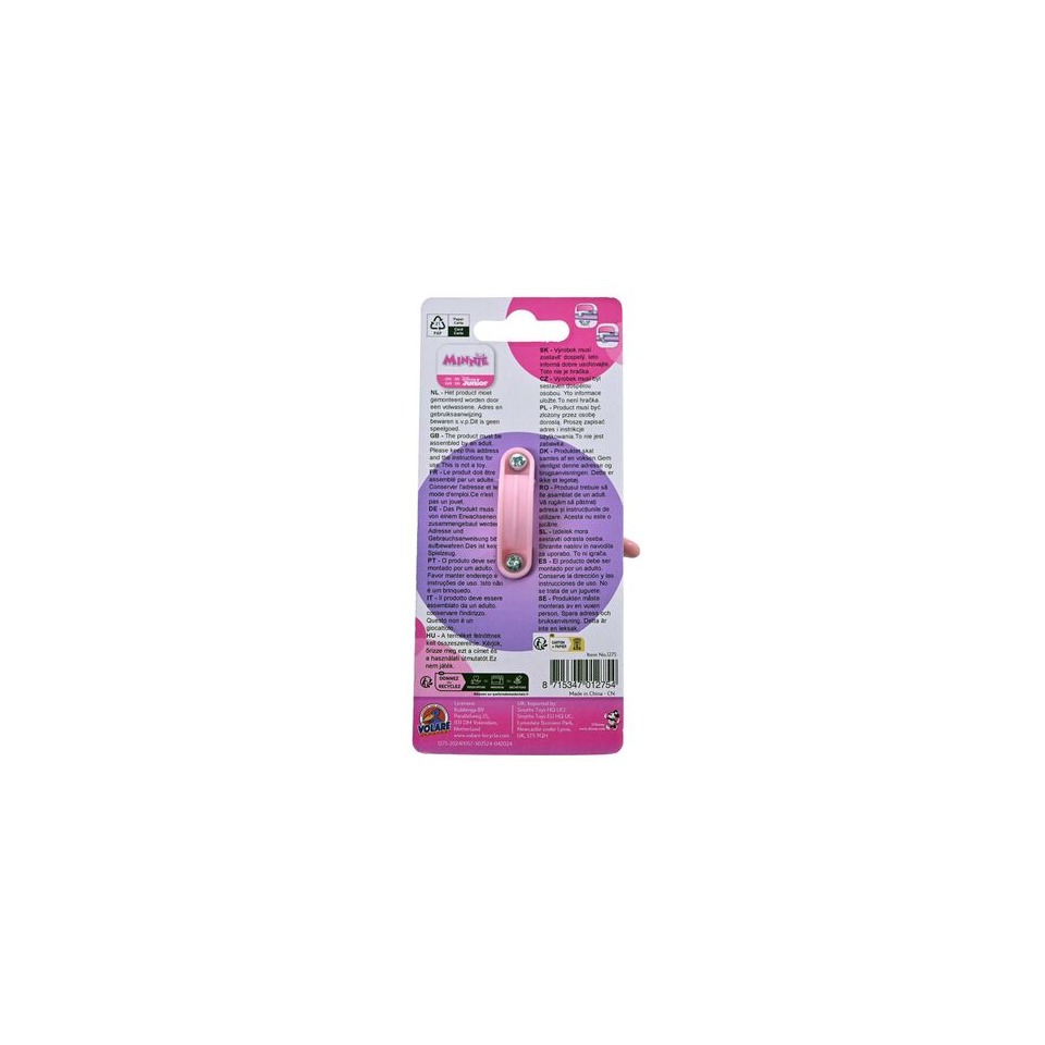 Volare Disney Minnie Bow-Tique Fahrradklingel – Mädchen – Rosa Volare Disney Minnie Bow-Tique Fahrradklingel – Mädchen – Rosa