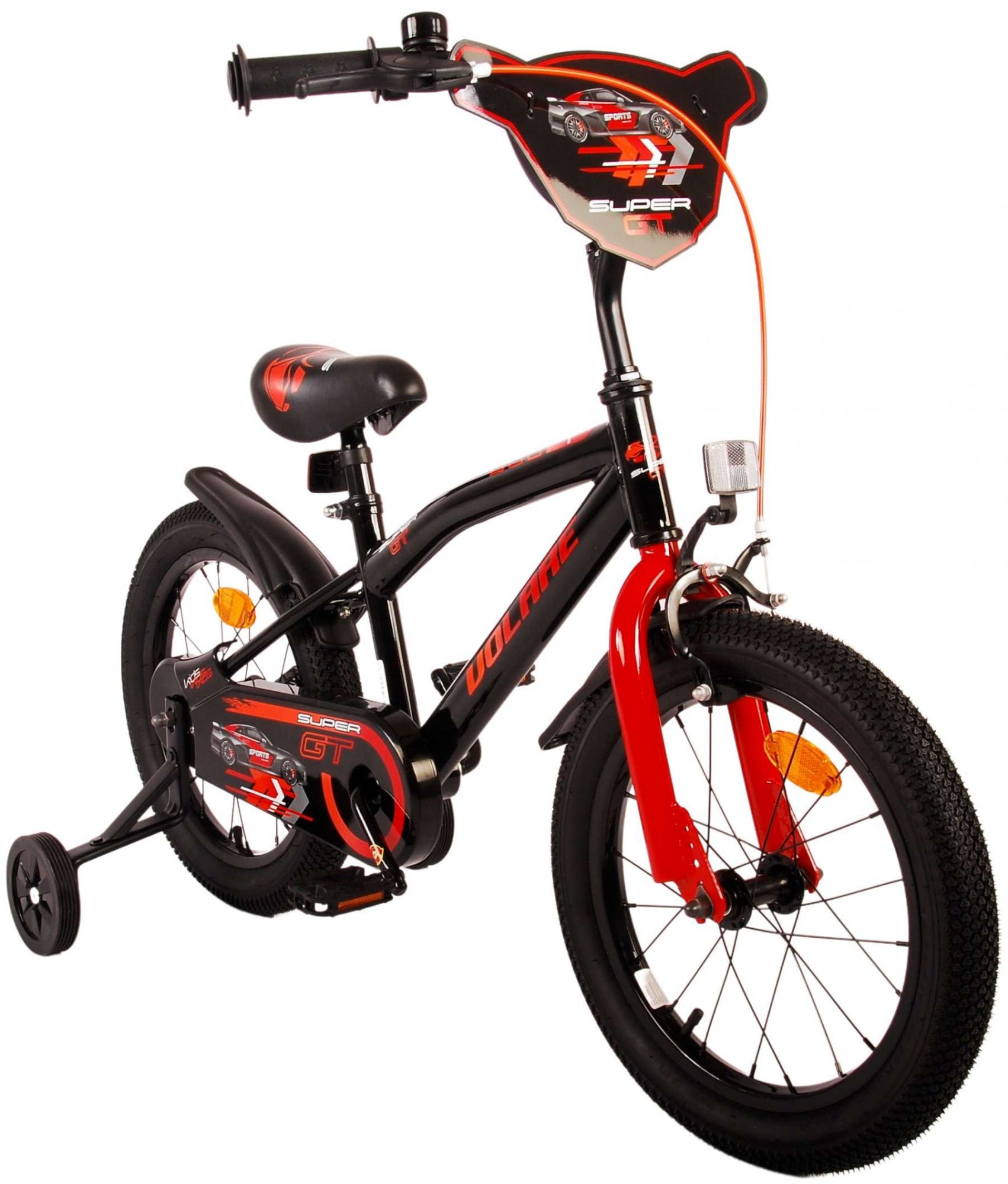 Kinderfahrrad Super Fahrrad GT für Jungen 16 Zoll Kinderrad in Rot