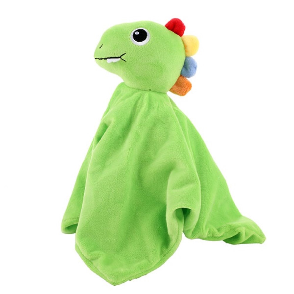 LITTLE STARS Baby Schmusetuch mit Rassel Dino LITTLE STARS Baby Schmusetuch mit Rassel Dino