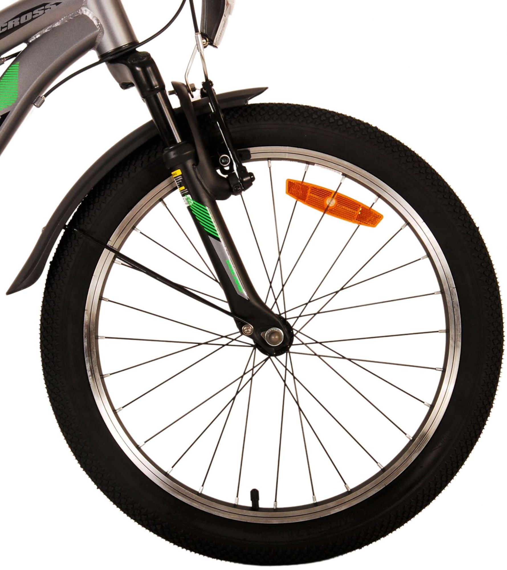 Kinderfahrrad Cross für Jungen 20 Zoll Kinderrad in Dunkelgrau 6 Gänge Kinderfahrrad Cross für Jungen 20 Zoll Kinderrad in Dunkelgrau 6 Gänge