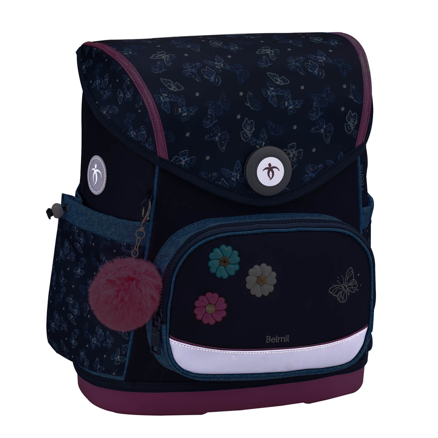 Rucksack Compact Plus Premium Schulranzen Set 4-teilig Sapphire Tasche