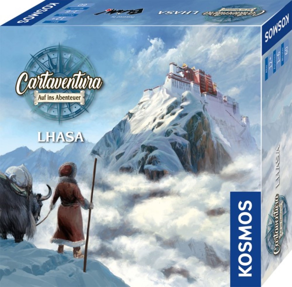 Abenteuerspiel Cartaventura Lhasa echte Abenteuer
