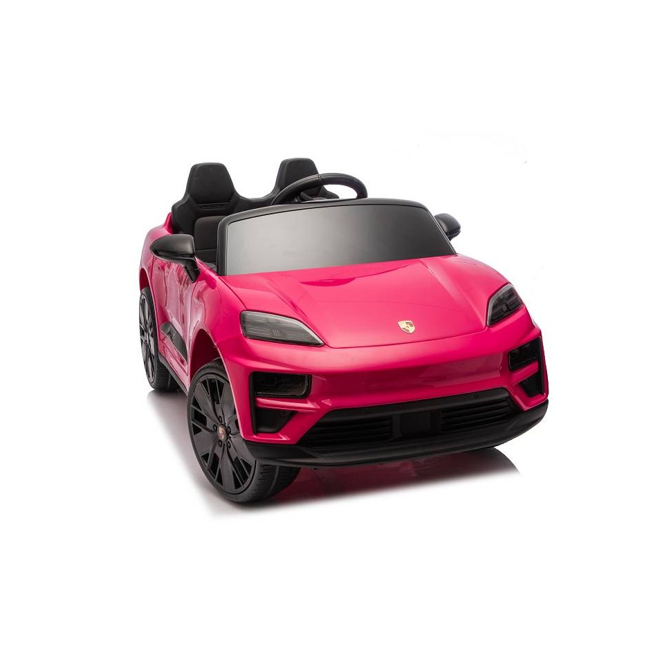 ES-Toys Elektro Kinderfahrzeug „Porsche Macan“ – Lizenziert – 12V10A Akku, 2,4Ghz Fernsteuerung, MP3+Leder+EVA – Pink ES-Toys Elektro Kinderfahrzeug „Porsche Macan“ – Lizenziert – 12V10A Akku, 2,4Ghz Fernsteuerung, MP3+Leder+EVA – Pink