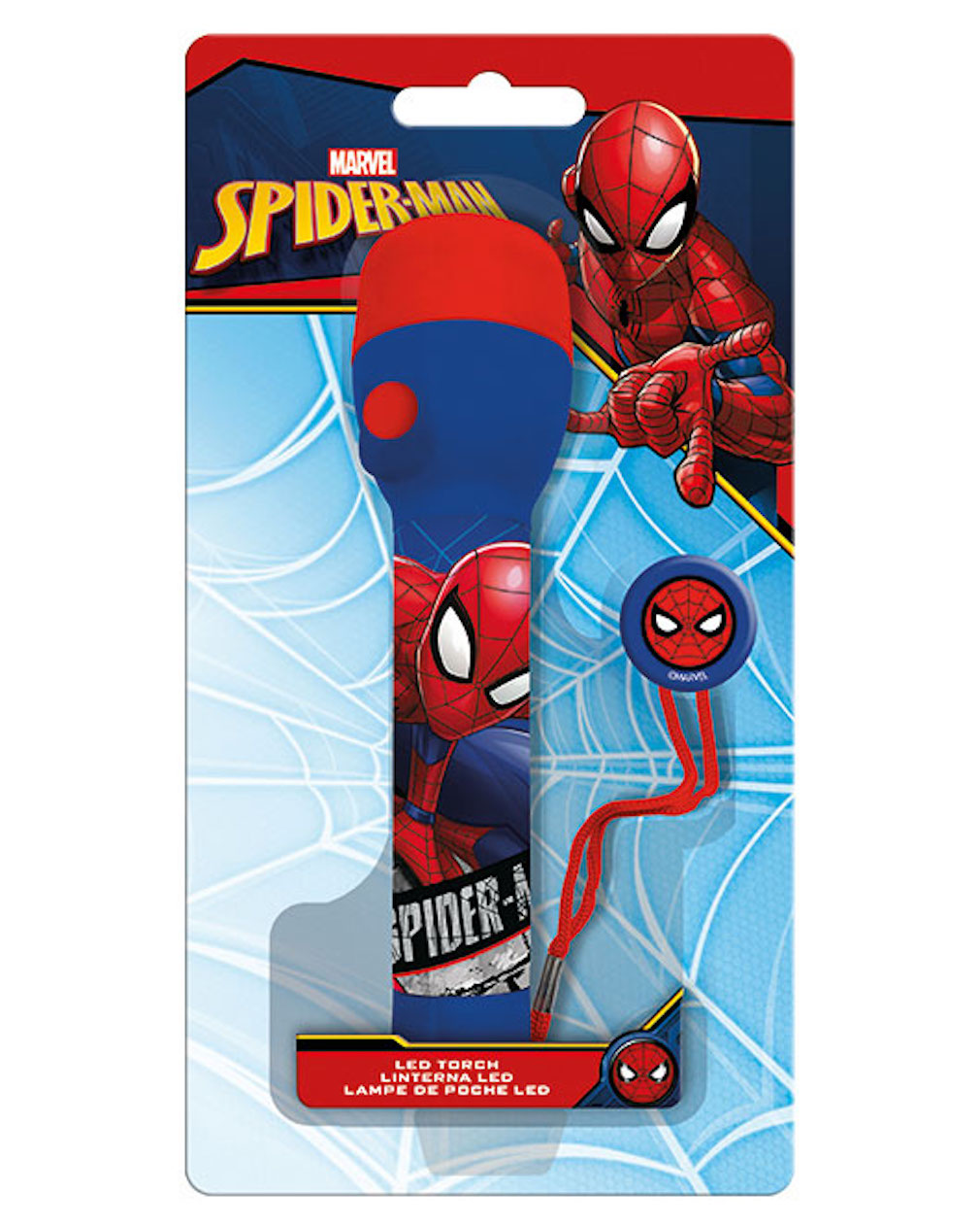 Spiderman Taschenlampe 21cm