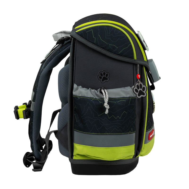 Rucksack Classy Plus ergonomisches SchulranzenSet 5-tei. Mountain Lime