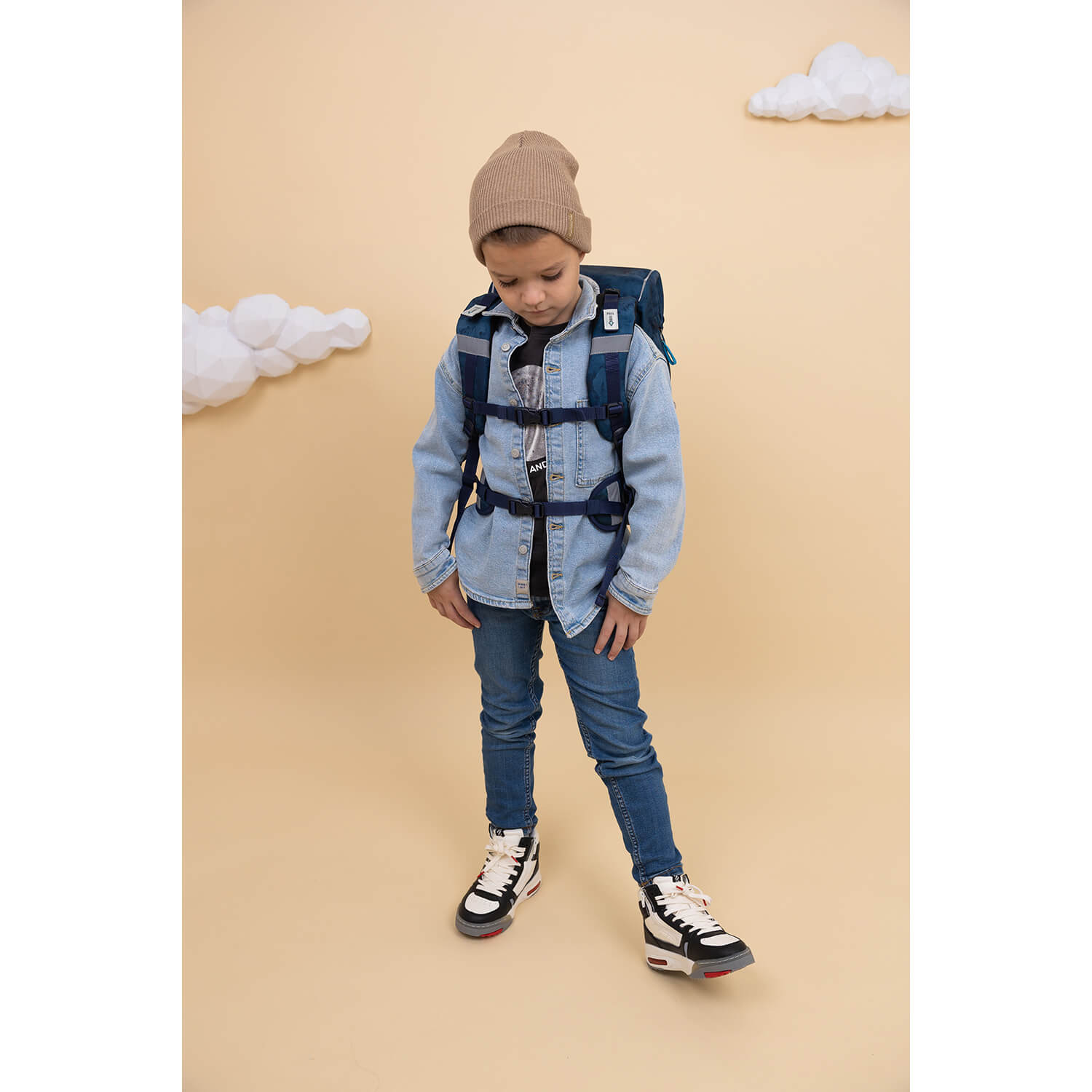 Rucksack Motion ergonomisches Schulranzen Set 5-teilig Blue Motion Rucksack Motion ergonomisches Schulranzen Set 5-teilig Blue Motion
