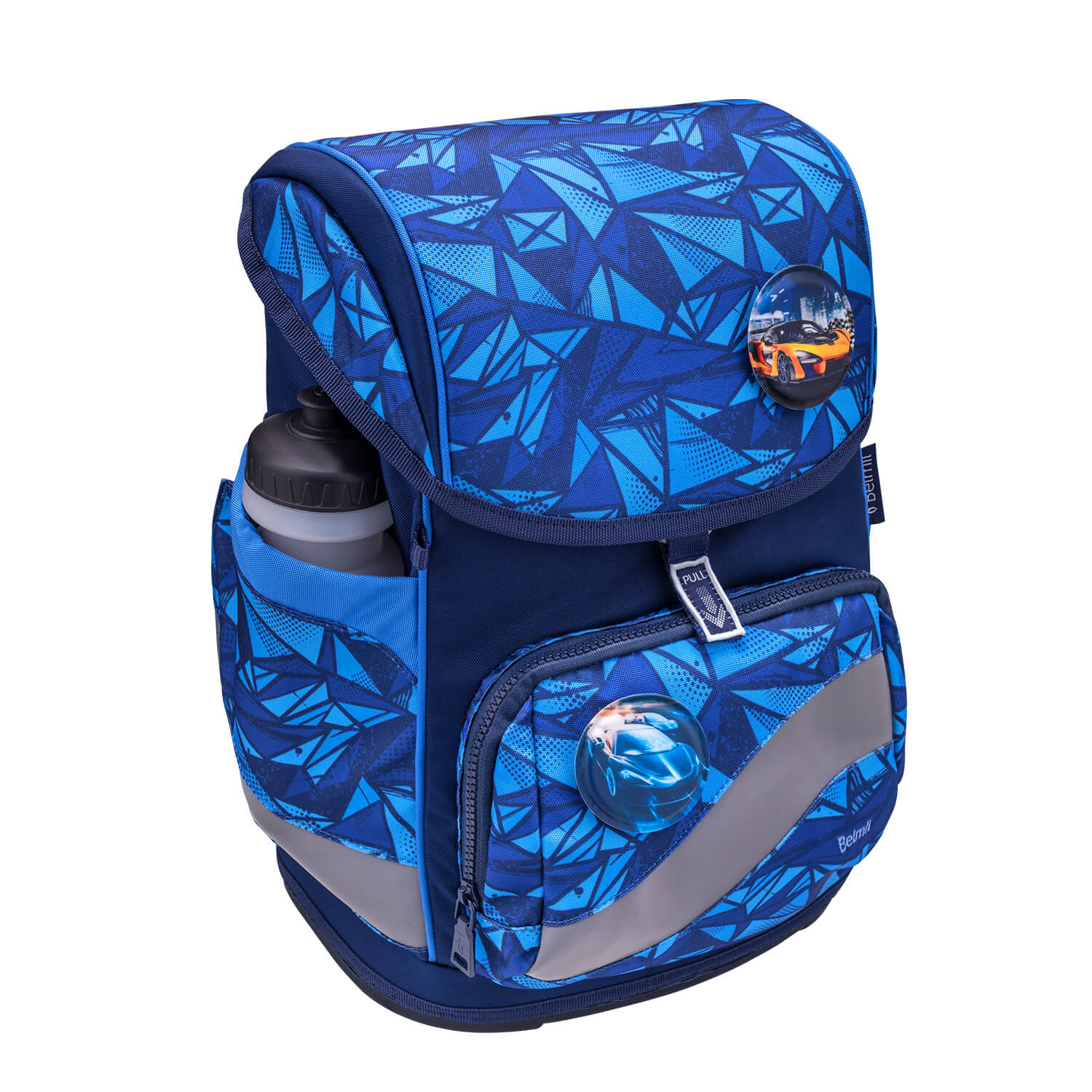 Rucksack Smarty Plus Premium Schulranzen Set 5-t. Glacier Blue Tasche