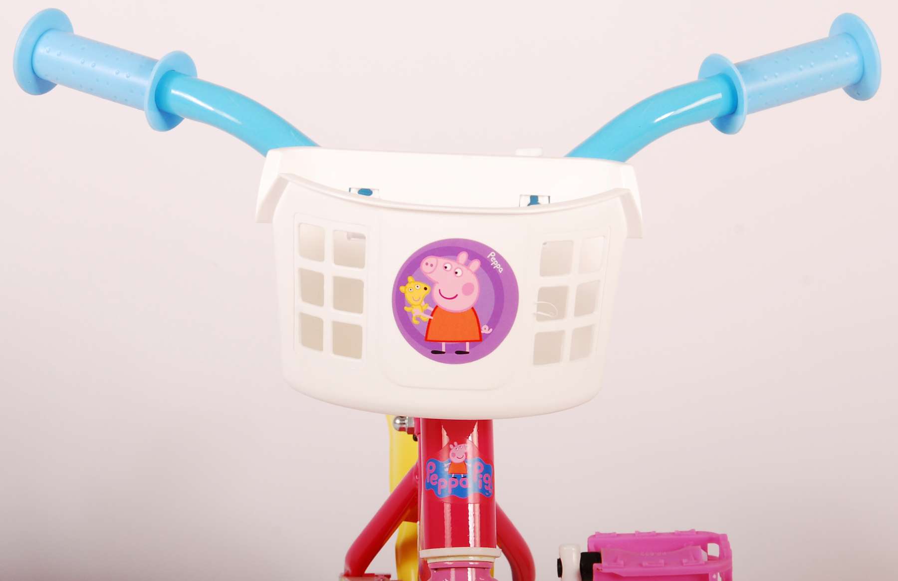 Kinderfahrrad Peppa Pig Fahrrad 10 Zoll Kinderrad in Pink / Blau