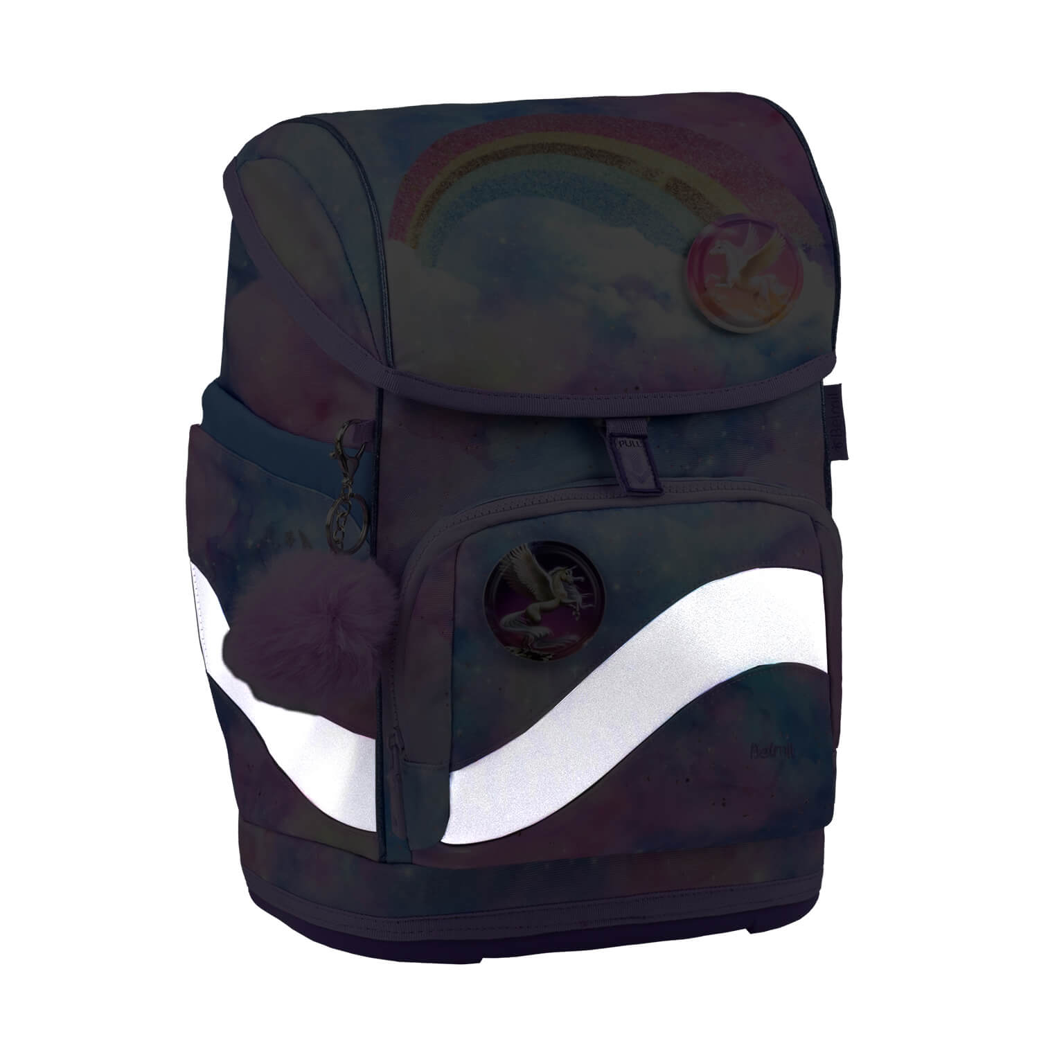 Rucksack Smarty Plus Premium Schulranzen Set 5-teile Moonlight Tasche