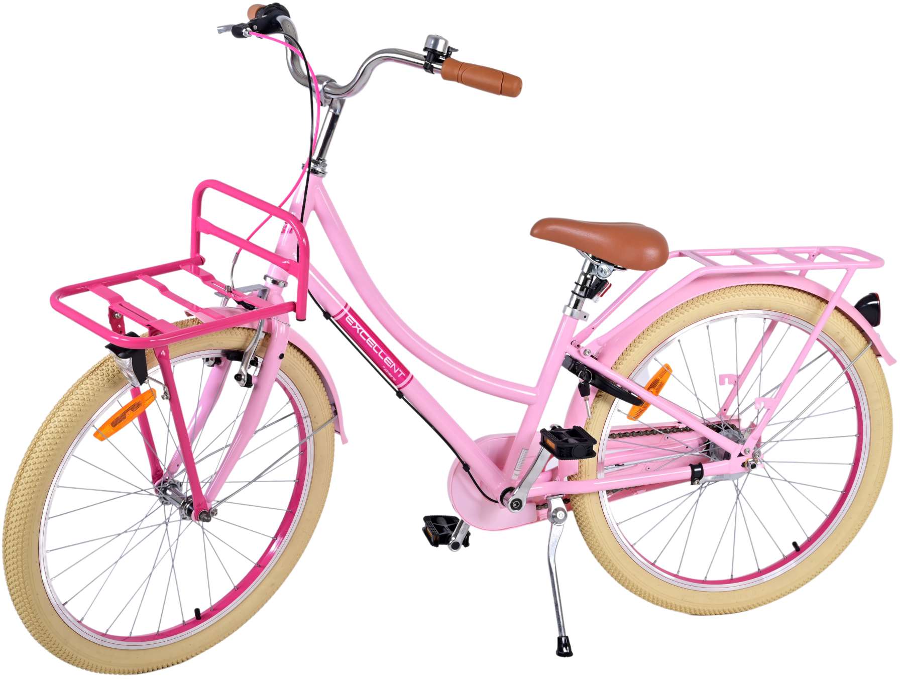 Kinderfahrrad Excellent Fahrrad für Mädchen 24 Zoll Kinderrad in Rosa