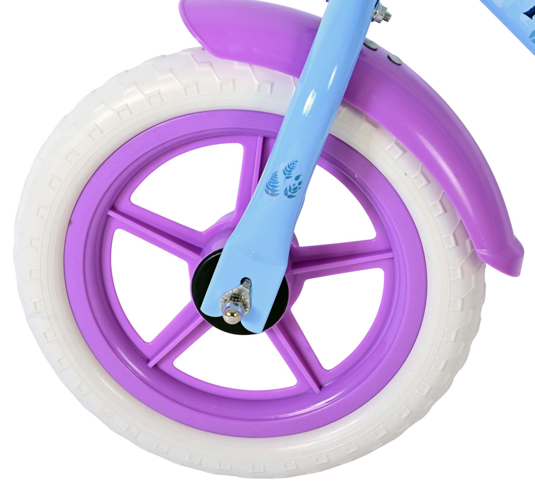 Volare Laufrad Disney Frozen (Die Eiskönigin) 12 Zoll aus Metall, Kinderlaufrad ab 2 Jahren mit verstellbarem Sattel