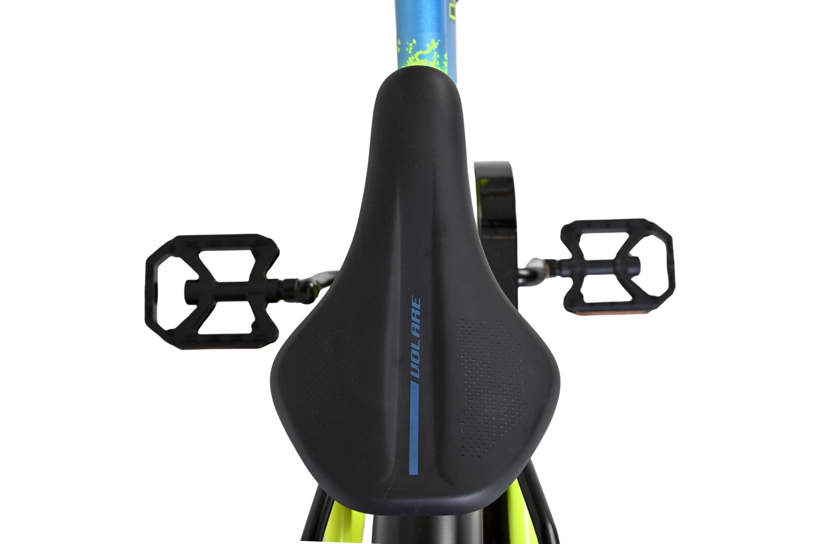 Volare Kinderfahrrad Thombike für Jungen 16 Zoll Kinderrad in Blau-Gelb