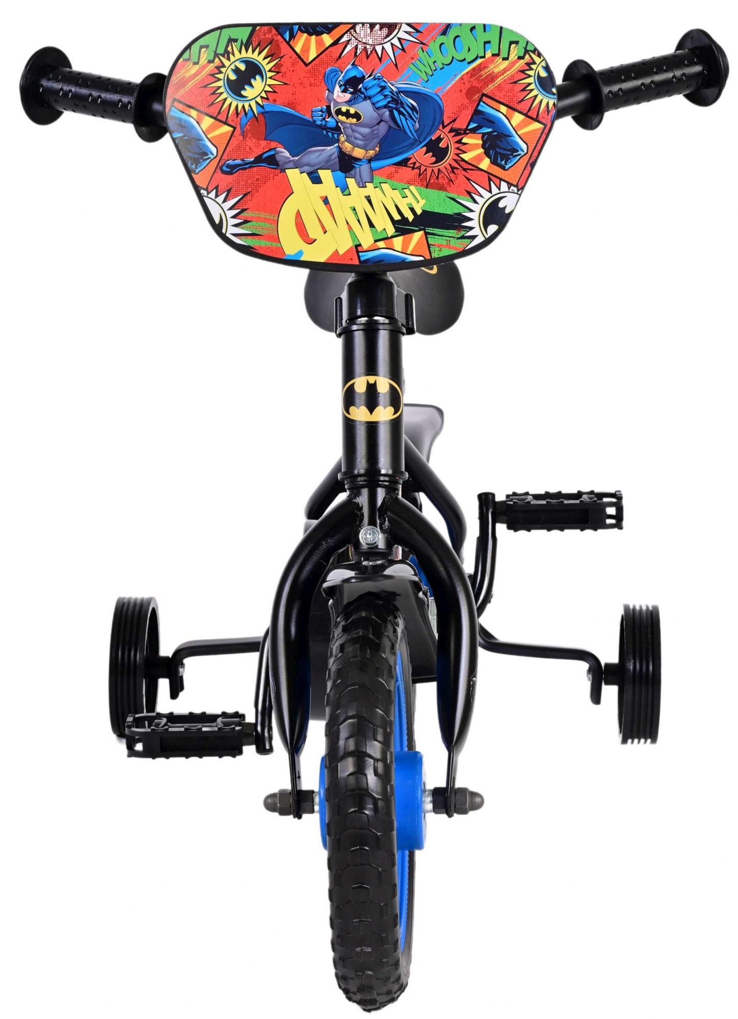 Kinderfahrrad Batman Fahrrad für Jungen 10 Zoll Kinderrad in Schwarz